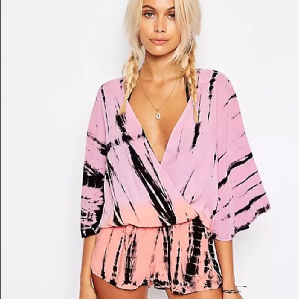 Surf Gypsy Surplice Beach Romper